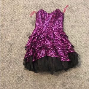 Betsey Johnson Sequined Homecoming Dress